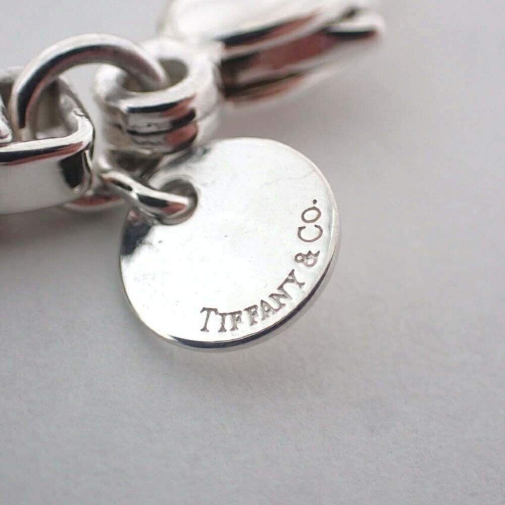 TIFFANY Authentic Silver Charm Bracelet - Picture 4 of 9
